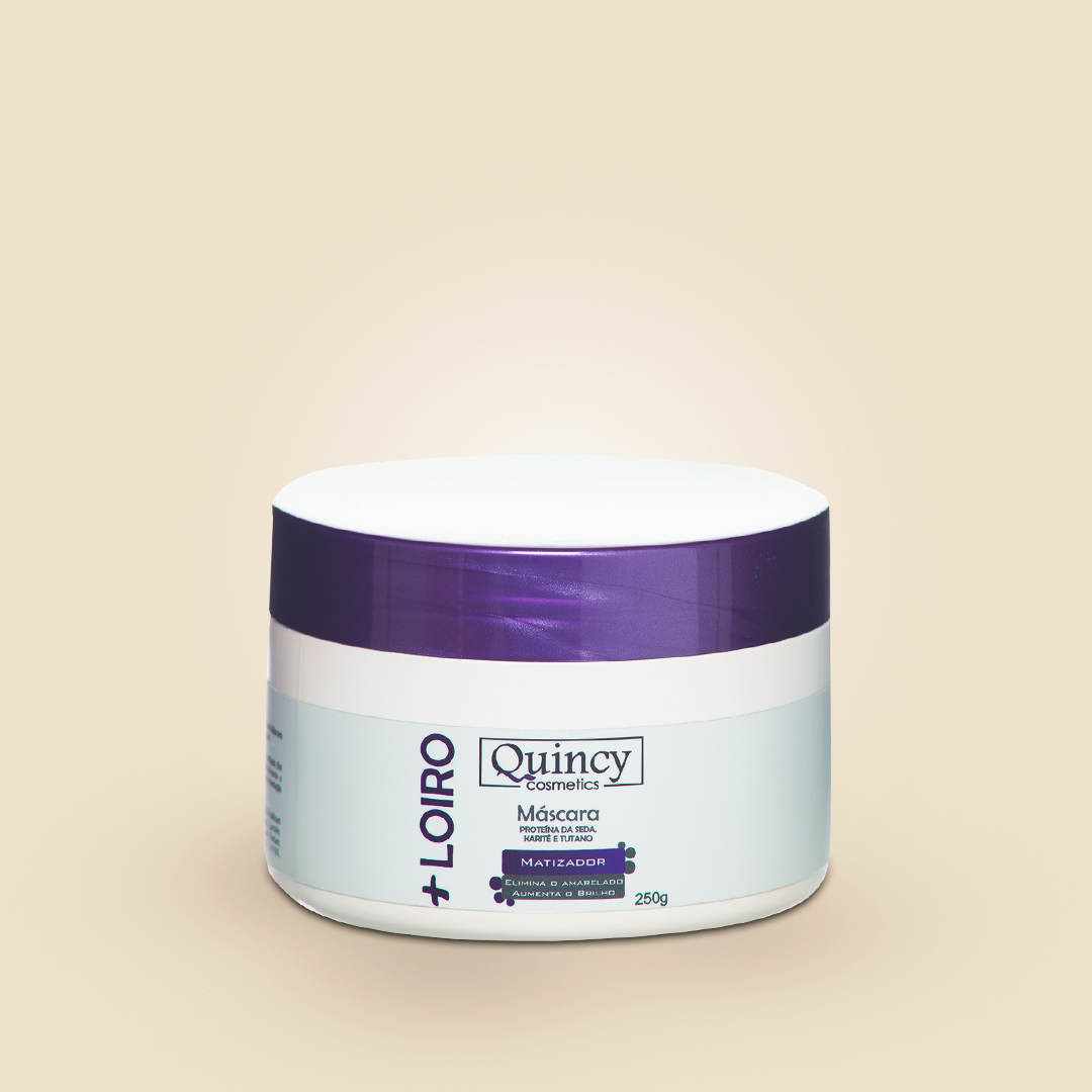 Máscara + Loiro Quincy 250ml