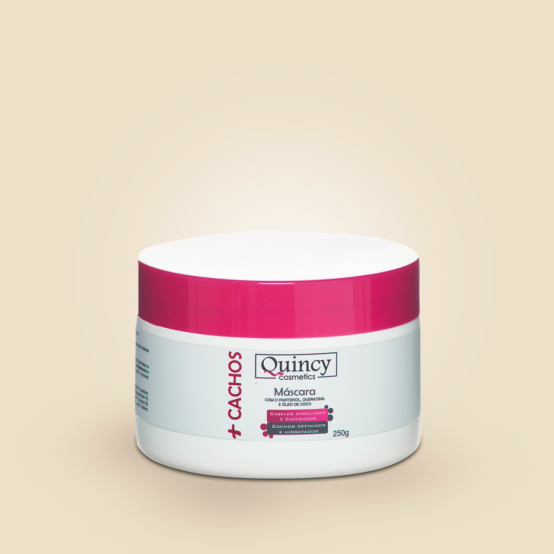 Máscara + Cachos Quincy 250ml