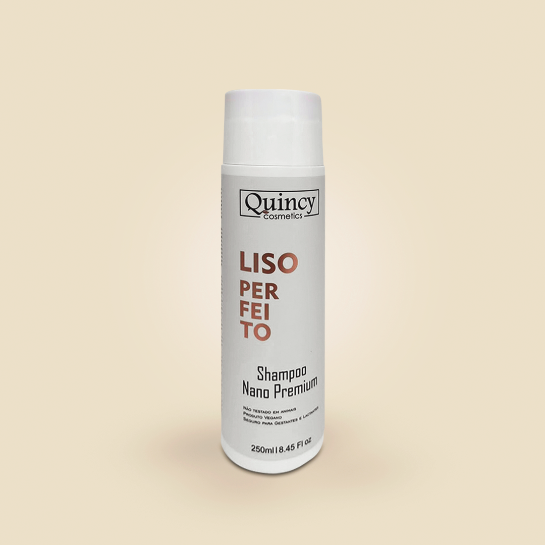 Shampoo Liso Perfeito Nano Premium Quincy 250ml